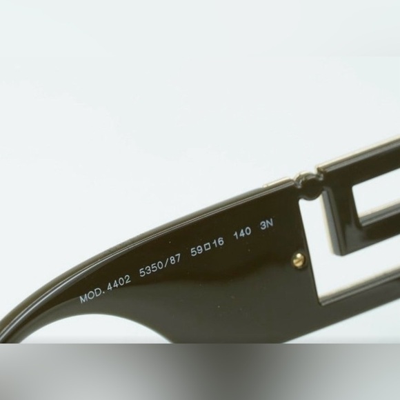 FINAL PRICE BRAND NEW VERSACE GRECA VE4402 GREEN/BROWN SUNGLASSES - Picture 6 of 9